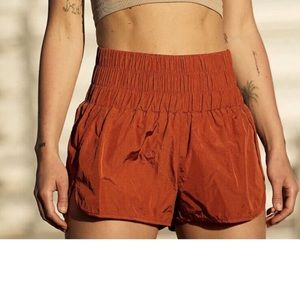 Burnt Orange Free People Shorts
